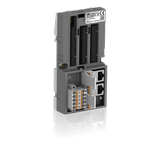 TB5600-2ETH-XC: AC500, module carrier, 0x space, 2x ETHERNET RJ45, 1x COM, 24VDC, CAN plug