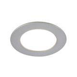 CTS LED Einbauleuchten,3er-Set,chrom-matt,3xLED/4W