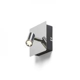 TIARA wall chrome 230V LED 2x3W 25° 3000K