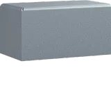 Galvanised steel end piece for LFS 30x30 cable duct