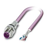 SACCEC-M12MS-5CON-M16/ 2,0-920 - Device connector front mounting