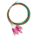 FO Pigtail SC, 50/125æm OM4, 2.0m, Easy Strip, 4pcs