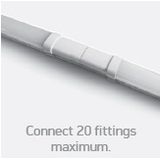 IP65 LED CONNECTABLE 18W CW 665mm 100-240V