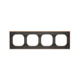 Double socket outlet without earthing, with shutters, module, 16A, quick connection, white matt