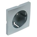 SAF COV PLAT F/EARTH SOCKET (SKO TYPE) ALUMIN