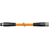 MQ15-X-Power male 0°/ fem. 0° shielded PUR 4x2,5+2x1,5 or 5.5m