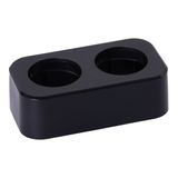 Electr On finish PLASTIC BLACK 2 GANG