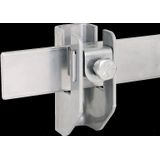 Flat strip a. round conductor hold. StSt