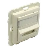 C.P. F/COUPLER F/SC APC DUPLEX FO CONNECT IV