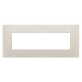 EGO PLATE - IN TECHNOPOLYMER - 7 MODULES - NATURAL BEIGE - CHORUSMART