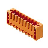 PCB plug-in connector, male header, Flange, THT solder connection, 3.50 mm, Number of poles: 12, 180°, Solder pin length (l): 3.2 mm, tinned, Basalt grey, Box