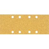 EXPERT C47 Sandpaper with 8 holes for Orbital Sanders 93 x 23 mm, G 4 1-pc