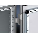 VX hinges 180Â°, precision-cast steel, RAL 7035