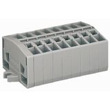 2-conductor terminal strip without push-buttons with fixing flanges gr