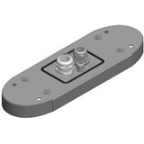 Charging station accessory Ground mounting box