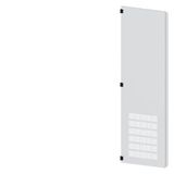 SIVACON, door half, left, with ventilation openings, IP20, H: 2200 mm, W: 600 mm, RAL