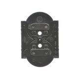 Single computer socket RJ45 category 6 with anti-dust cover, matt aluminum