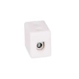 Porcelain terminal block CPO-5A-1P white