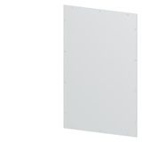 SIVACON side panel/rear panel, closed, IP40, H: 2000 mm, W: 1200 mm, RAL 7035