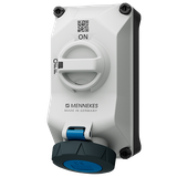 Wallm. Recept. DUO 32A3P6h 230V IP67