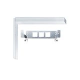 CROSSIGN 110 P MS90° bracket WH - Surface-mount bracket