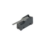 Microswitch with hinge lever