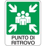 Safety sign - Al - Dimensions: 400x500 mm