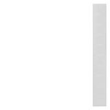 Labeling plate, front, width: 8.2 mm, snap-on mounting, white, 6 mm2