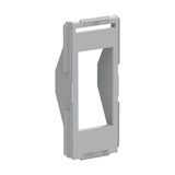 Adapter frame, traffic grey, Halogen free