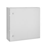 Wall-mounted enclosure 1 door IP66 H=600 W=600 D=210mm