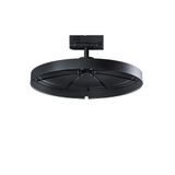 LANOS S SUSP TRACK 3CDC 150MM BK - LANOS S 3-phase pendant adapter