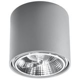 SPOT TIUBE GREY GU10 1X40W IP20