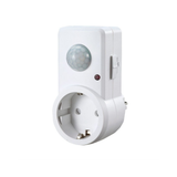 Plug-in socket adaptor  with PIR motion sensor, 16A, 250V