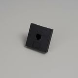 TELEPHONE CAT 3 MODULE / 45 MM / BLACK