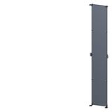 SIVACON, Mounting plate, for Cabinet rear wall H: 2200 mm, W: 400 mm, zinc-plated The