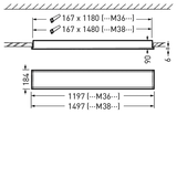 Recessed luminaires Opendo C HCL Lens White ETDD8 32W 4200lm Wide reduced glare UGR19 (W19) IK03 3 SDCM 8229762