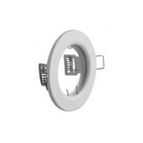 Spot luminaire housing PARMA, IP20, round, white
