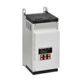Soft starter, ADX... type, for severe duty (starting current 5•Ie). With integrated by-pass contactor, 45A