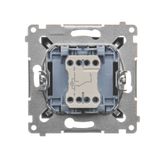 Single frame for plasterboard boxes, cream white/electro white