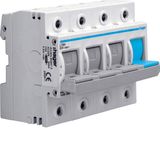 Fuse-switch-disconnector D02 E18 63A AC400 V 3pole+N DIN rail