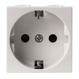 GERMAN SHUTTERED 2P+E 16A WHITE