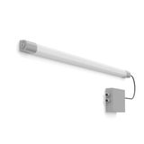 PLANOX ECO, 33 / 49 W, 4950 / 7150 lm, 840, grey, on/off Ceiling and w
