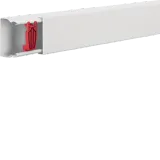 Cable routing duct sheet steel LFS 40x60mm traffic white