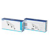 Ceiling luminaire SOLIS, IP20, max. 50 W, 3*GU10, white