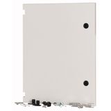 XTSZDSQC-H550W425 Section wide door, closed, HxW=550x425mm, IP55, grey