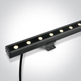 GREY 24W RGBW 20x60deg LENS IP66 24V DIMMABLE