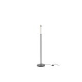 EMMETT floor base black old brass 230V LED E27 15W