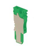Z-series, Plug-in connector, green, Direct mounting