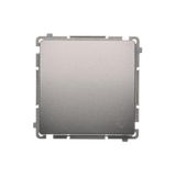 Bell Button, (module), 10AX, quick connection, Inox, metallized