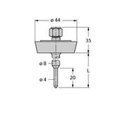 Accessories Thermowell   THW-3-DN25K-A4-L150